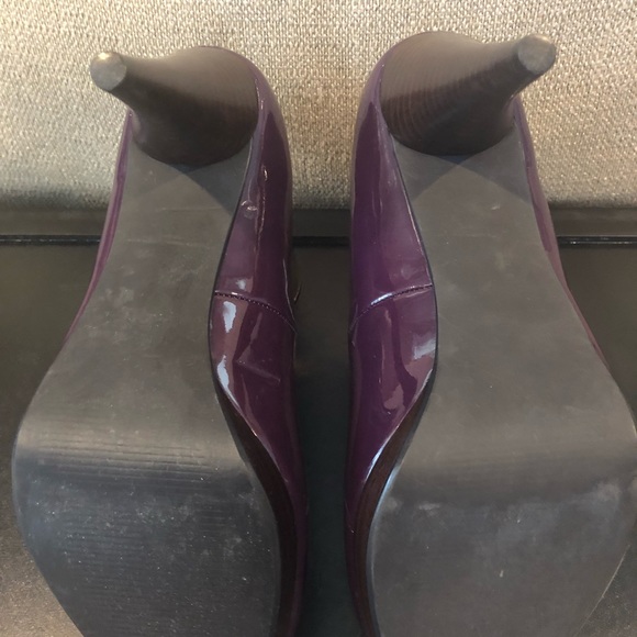 Style&Co. purple patent Celine high heels sz 8.5 - Picture 7 of 8